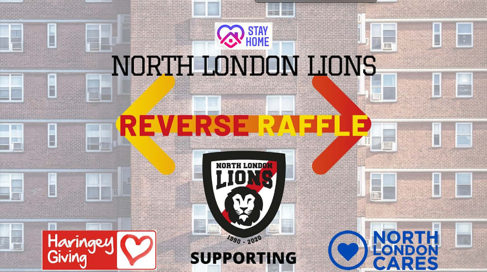 North London Lions Reverse Raffle fundraiser image